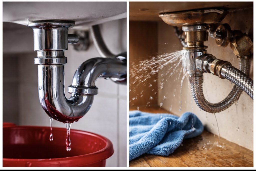 fuite d’eau sous évier à Aubenas dépannage plomberie