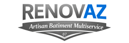 logo renovaz avec slogan artisan bâtiment 2